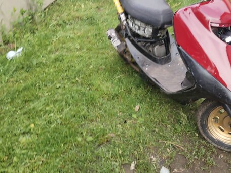2004 Honda Dio, красный, 17000 рублей, вид 4