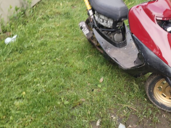 2004 Honda Dio, красный, 17000 рублей - вид 3