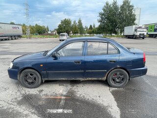 2008 Hyundai Accent ТагАЗ II, синий, 250000 рублей, вид 3