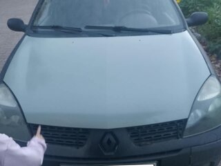 2003 Renault Symbol I Рестайлинг, чёрный, 155000 рублей, вид 3