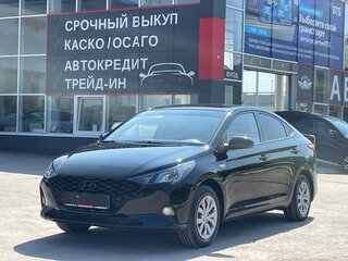 2020 Hyundai Solaris II Рестайлинг, чёрный, 1599000 рублей, вид 1