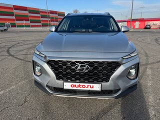 2018 Hyundai Santa Fe IV, серебристый, 2690000 рублей, вид 2