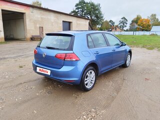 2013 Volkswagen Golf VII, голубой, 1170000 рублей, вид 5
