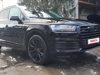 2016 Audi Q7 II (4M), чёрный, 3200000 рублей, вид 3