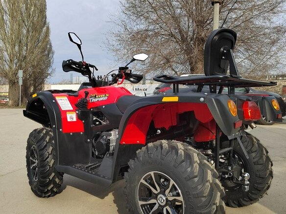 2026 Stels ATV-600YL Леопард, красный - вид 7