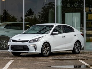 2017 Kia Rio IV, белый, 1295000 рублей, вид 1