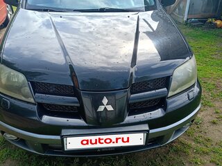 2004 Mitsubishi Outlander I, чёрный, 520000 рублей, вид 1
