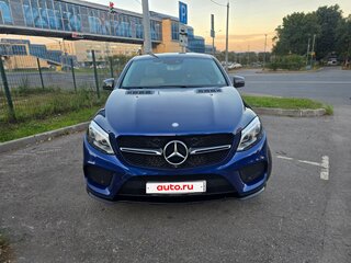 2017 Mercedes-Benz GLE Coupe 350 d I (C292), синий, 4000000 рублей, вид 2