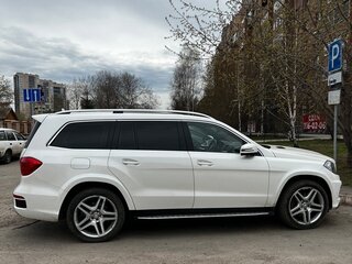 2014 Mercedes-Benz GL-Класс 350 II (X166), белый, 3550000 рублей, вид 1