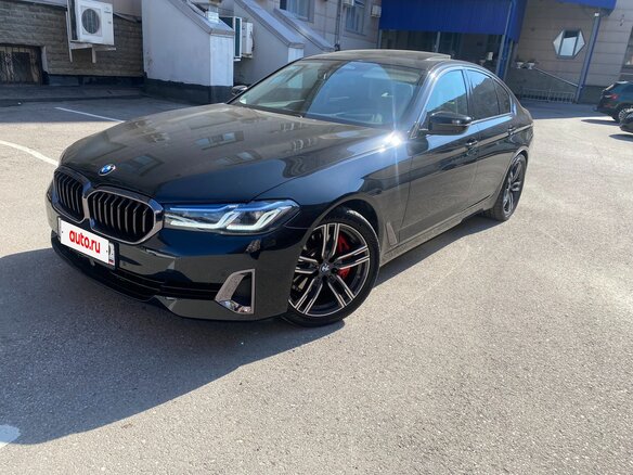 2022 BMW 5 серии 540d xDrive VII (G30/G31/G38) Рестайлинг, чёрный, 9200000 рублей
