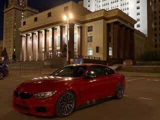 2013 BMW 4 серии 420d F32/F33/F36, красный, 2300000 рублей, вид 4