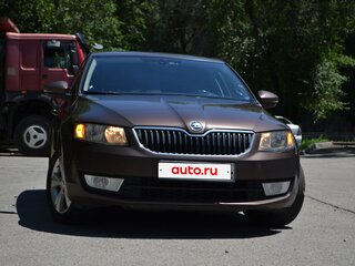 2014 Skoda Octavia III (A7), коричневый, 799000 рублей, вид 2