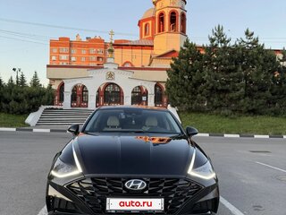 2019 Hyundai Sonata VIII (DN8), чёрный, 2200000 рублей, вид 3