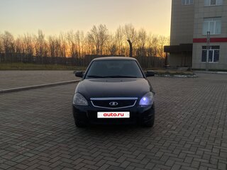 2008 Lada (ВАЗ) Priora I, чёрный, 160000 рублей, вид 1