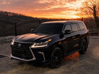 2019 Lexus LX 570 III Рестайлинг 2, синий, 8900000 рублей, вид 2