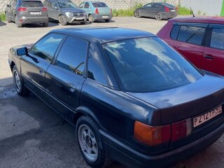 1991 Audi 80 IV (B3), чёрный, 100000 рублей, вид 3
