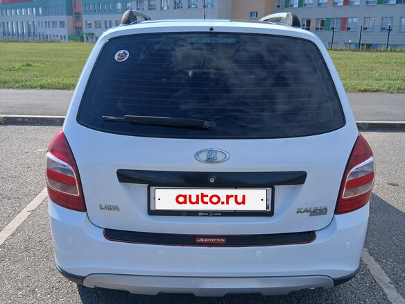 2017 Lada (ВАЗ) Kalina Cross II, белый, 565000 рублей - вид 4