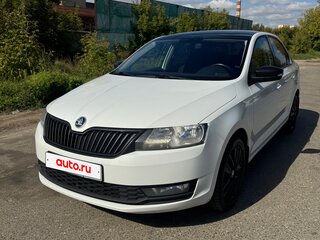 2018 Skoda Rapid I Рестайлинг, белый, 1050000 рублей, вид 2