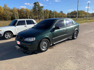 2000 Opel Astra G, зелёный, 110000 рублей, вид 1