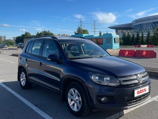 2013 Volkswagen Tiguan I Рестайлинг, синий, 980000 рублей, вид 3