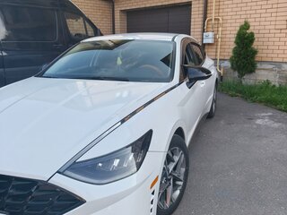 2021 Hyundai Sonata VIII (DN8), белый, 1700000 рублей, вид 1