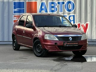 2011 Renault Logan I Рестайлинг, красный, 315000 рублей, вид 3