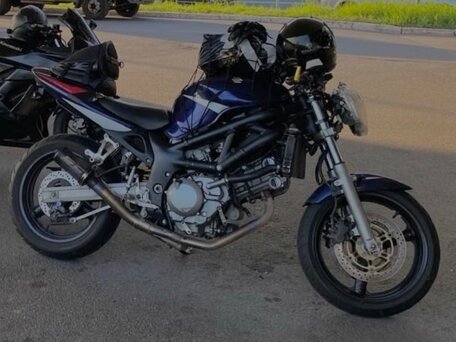 2005 Suzuki SV 400, синий, 168000 рублей, вид 4