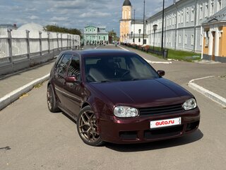 1998 Volkswagen Golf IV, пурпурный, 1300000 рублей, вид 3