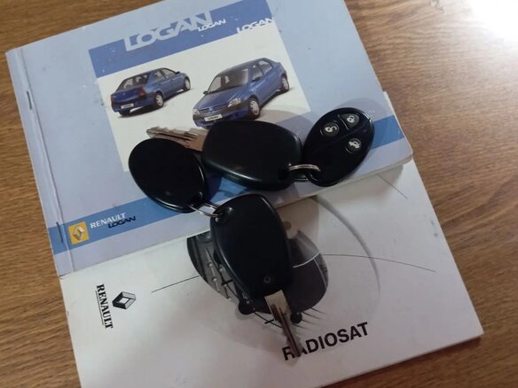 2006 Renault Logan I, зелёный - вид 18