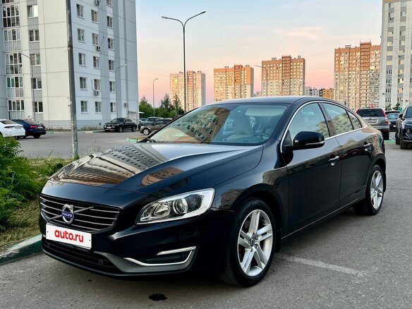 2014 Volvo S60 II Рестайлинг, чёрный, 1549000 рублей