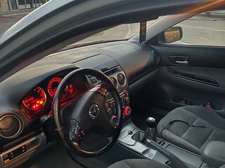 2005 Mazda 6 I (GG) Рестайлинг, серый, 120000 рублей, вид 4