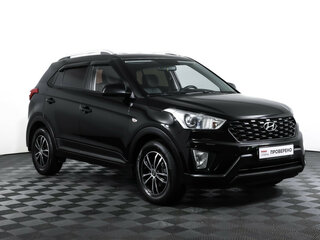 2021 Hyundai Creta I Рестайлинг, чёрный, 1681044 рублей, вид 3