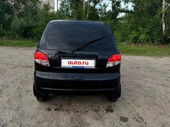 2011 Daewoo Matiz I Рестайлинг, чёрный - вид 2