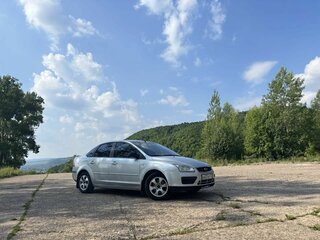 2005 Ford Focus II, серебристый, 380000 рублей, вид 4