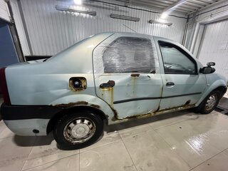 2006 Renault Logan I, зелёный, 89000 рублей, вид 5