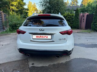 2012 Infiniti FX30d II (S51) Рестайлинг, белый, 1850000 рублей, вид 5