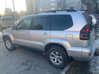 2006 Toyota Land Cruiser Prado 120 Series, серебристый, 1850000 рублей, вид 4
