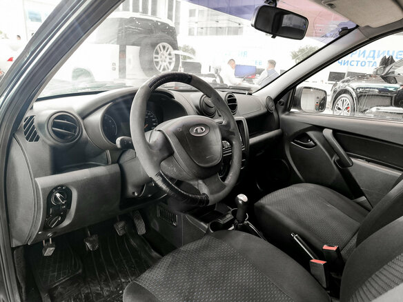 2012 Lada (ВАЗ) Granta I, чёрный, 180000 рублей - вид 15