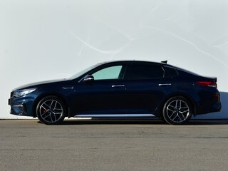 2019 Kia Optima IV Рестайлинг, синий, 1779000 рублей, вид 2