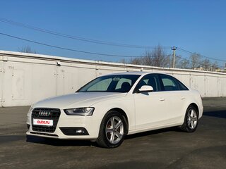 2013 Audi A4 IV (B8) Рестайлинг, белый, 1350000 рублей, вид 1