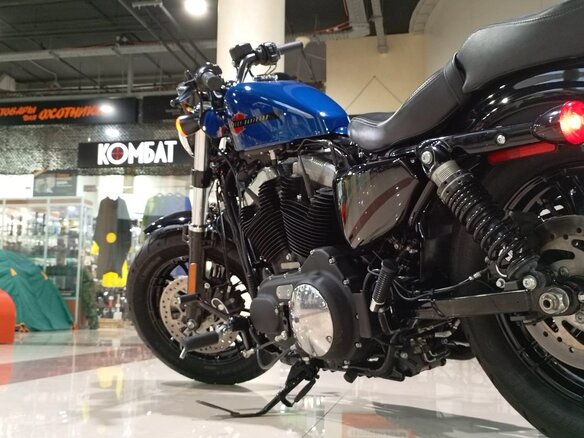 2022 Harley-Davidson Sportster 1200, синий - вид 8