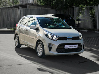 2022 Kia Picanto III Рестайлинг, бежевый, 1701000 рублей, вид 3