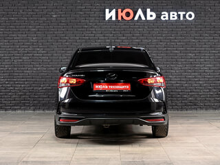 2021 Hyundai Solaris II Рестайлинг, чёрный, 1300000 рублей, вид 5
