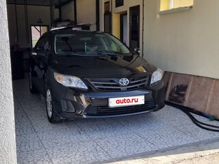2012 Toyota Corolla X (E140, E150) Рестайлинг, чёрный, 1430000 рублей, вид 3