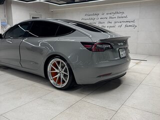 2020 Tesla Model 3 Long Range I, серый, 2950000 рублей, вид 5