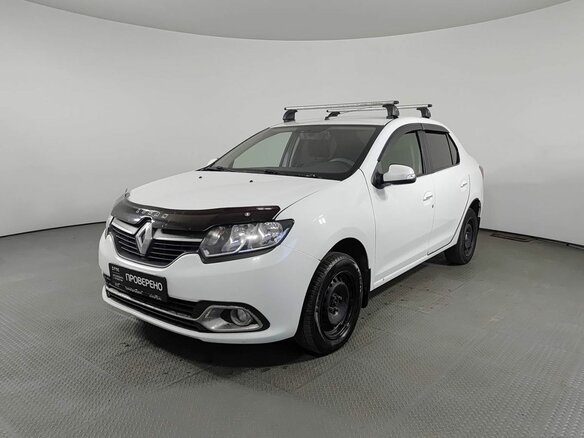 2017 Renault Logan II, белый