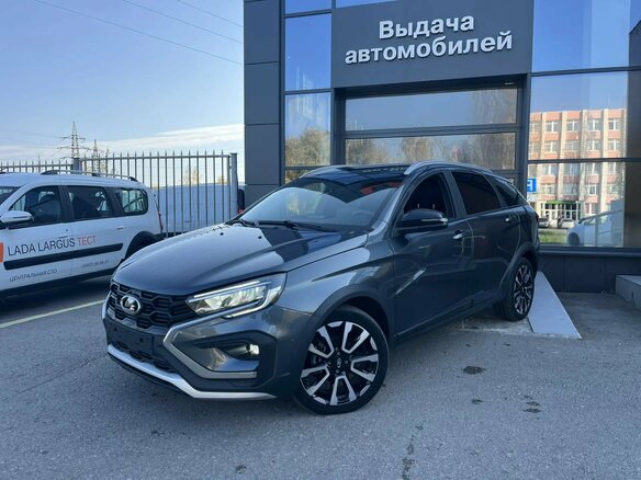 2024 Lada (ВАЗ) Vesta SW Cross I Рестайлинг (NG), серебристый, 1425000 рублей