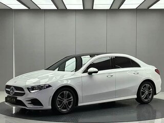 2022 Mercedes-Benz A-Класс 180 Long IV (W177) Рестайлинг, белый, 1510000 рублей, вид 2