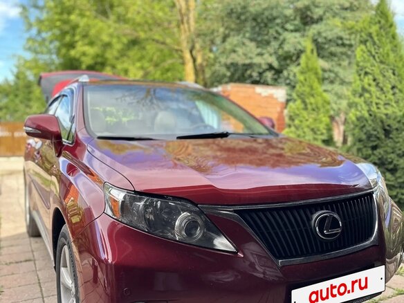 2011 Lexus RX 350 III, красный - вид 4