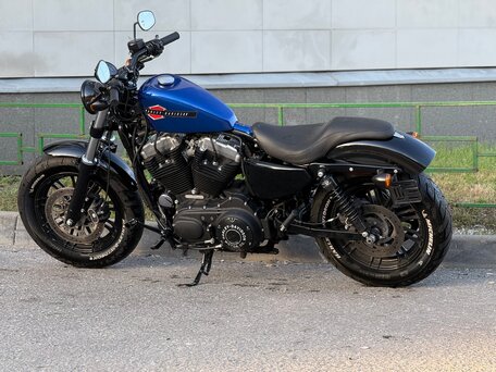 2019 Harley-Davidson Forty-Eight, синий, 1100000 рублей, вид 4